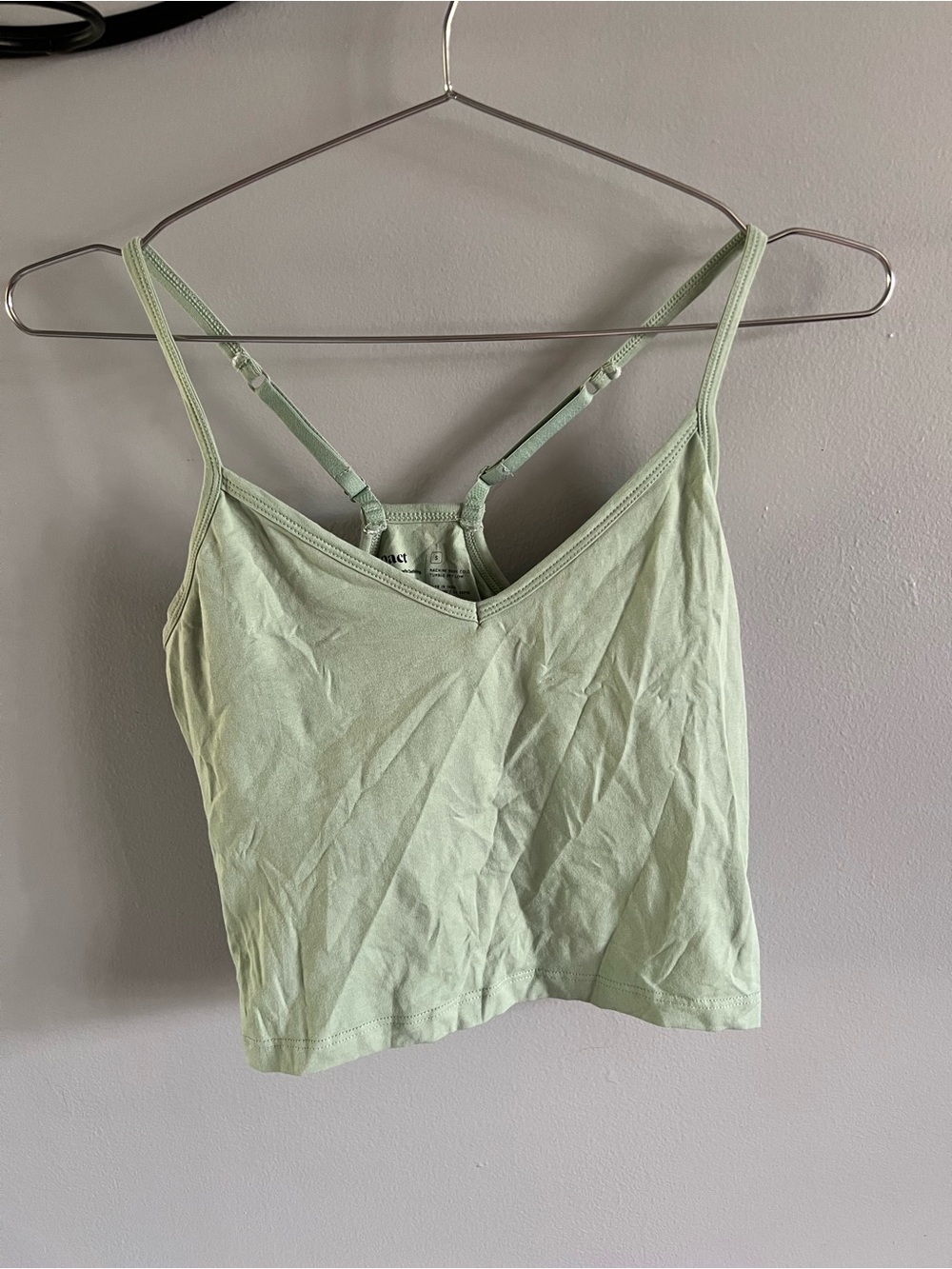 Light Green wear pact crop top